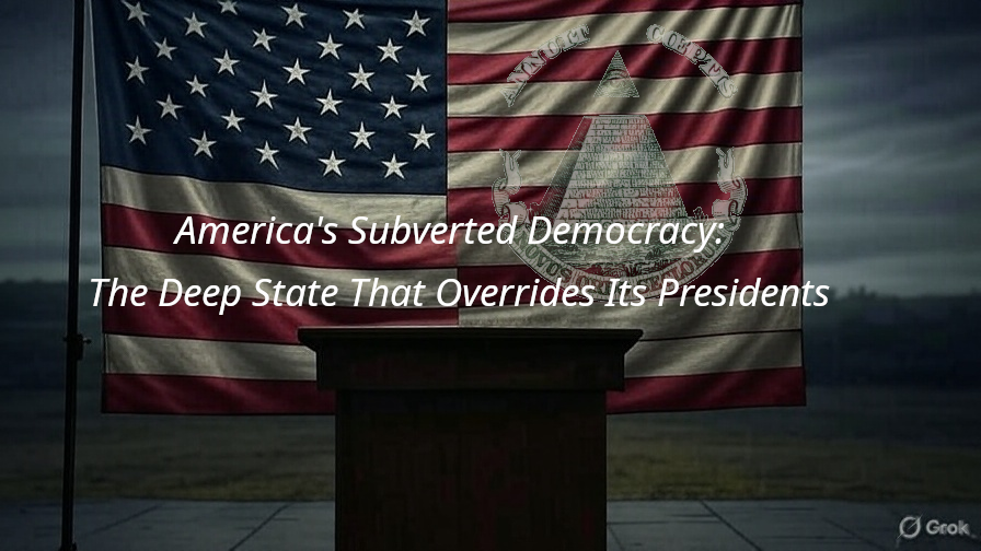 America's Subverted Democracy: The Deep State That Overrides Its Presidents